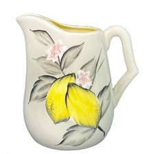 ESD Japan Hand-Painted Porcelain Nut/Trinket Dish with Gilded Metal Leaf Handle, Pink & Floral, 5 in — listing 3