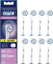 Oral-B Replacement Toothbrush Brush Heads, Set of 8 (Sealed)