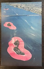 Christo and Jeanne-Claude 'Surrounded Islands' Framed Aerial Photograph Print — listing 3