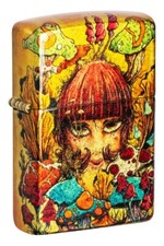 Vintage Zippo Mushroom Design Windproof Lighter — listing 5