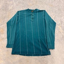 Eddie Bauer Women's Light Blue Cotton Henley Sweater, Size M — listing 5