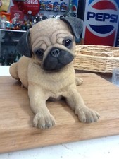 Danbury Mint "Pug Love" Collector Plate by Simon Mendez from the Pugs Collection