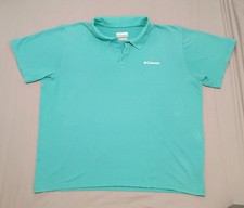 Columbia PFG Men's Short Sleeve Performance Polo Shirt, Gray, UPF 50, NWT — listing 5