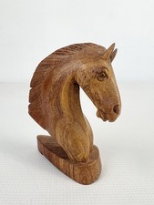 Carved Horse Head Plaque with Bridle Detail — listing 3