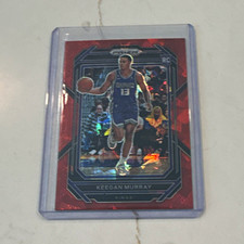 2024-25 Panini Prizm Keegan Murray Blue Fast Break Prizm #/150, listing 5