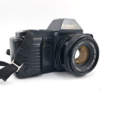 Canon T70 35mm SLR Film Camera with Canon FD 50mm f/1.8 Lens and Case — listing 5
