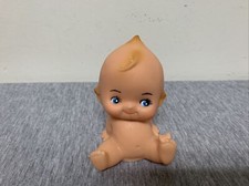 Vintage Rubber Kewpie Doll, Lying/Crawling Pose with Squeaker Hole, approx. 5" long — listing 4
