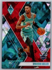 2023-24 Panini Phoenix Brandon Miller Blue Cracked Ice Prizm Rookie Card
