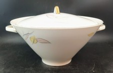 Johann Seltmann Vohenstrauss Bavaria Covered Vegetable Tureen Mid-Century Wheat Pattern — listing 3