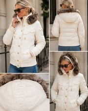 Juicy Couture Women's Black Down Puffer Jacket, Size S — listing 5