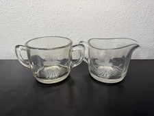 Cut Glass Small Creamer Pitcher with Diamond and Fan Pattern — listing 6