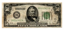 1928 Series $50 Federal Reserve Note - Gold Redeemable — listing 4