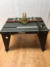 Vintage Sears Craftsman 1-1/2 HP Router Mounted in Router Table with Miter Gauge — listing 5