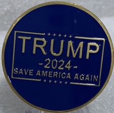Trump July 13 2024 Assassination Attempt Gold-Tone Commemorative Coin "Fight Fight Fight", listing 4