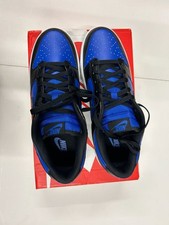 Nike Dunk Low Black White Royal Blue Sneakers — listing 5