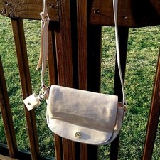 Liz Claiborne Pink Faux Leather Shoulder Bag with Tassel — listing 6