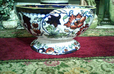 Amherst Japan Ironstone Teapot & Milk Jug Set, Imari-Style Floral, No. 62 — listing 2