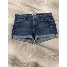 Paige Jimmy Jimmy Cut-Off Denim Shorts Size 28 — listing 4