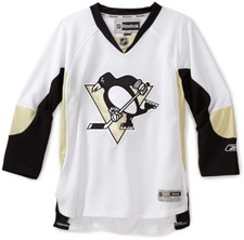 Reebok NHL Pittsburgh Penguins #71 Malkin Youth Home Jersey, Youth S/M — listing 6
