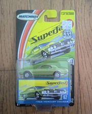 Vintage Diecast Muscle Car with Exposed Engine and Amber Windows, Blue — listing 6