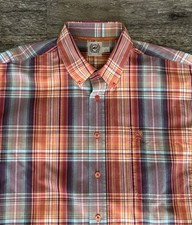 Cinch Men's Short Sleeve Plaid Button-Down Western Shirt, Size XXL — listing 4