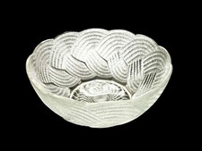 Arcoroc France Diamant Pattern Pressed Glass Bowl — listing 5