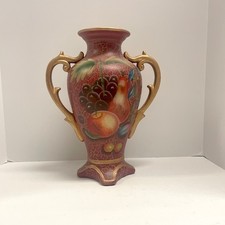 Hand-Painted Ceramic Pitcher with Fruit Motif — listing 6