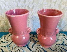 Brush McCoy Rose Motif Brushware Small Jardiniere / Planter, 4in Tall