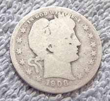 1908 Barber Silver Quarter Dollar — listing 4