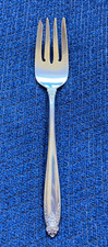Solid Sterling Silver Flatware Service for 8 with Engraved Monogram 'S' in Solid Walnut Storage Case — listing 2