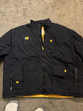 Vintage The Disney Store Mickey Mouse Denim & Twill Varsity Bomber Jacket, Size Medium — listing 4