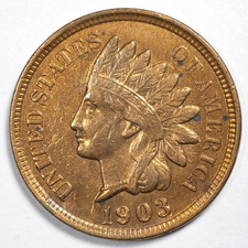 1903 Indian Head Cent (One Cent), Philadelphia Mint — listing 2