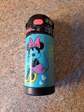 Thermos FUNtainer Disney Minnie Mouse Stainless Steel Kids Water Bottle with Pop-Up Straw — listing 4