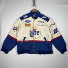 Vintage Rusty Wallace #2 NASCAR Chase Authentics Embroidered Long Sleeve Shirt, Size XL — listing 2