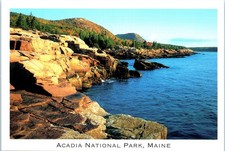 Maine Scenics Postcard - High Surf Along Ocean Drive, Acadia National Park (MS 1016) — listing 4