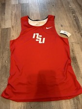 Nike Team Running Singlet Tank Top with 'NSU' Logo — listing 4