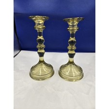Vintage Green Uranium Glass Candlestick Holder, Depression Era, 3" Tall