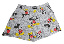 Disney Mickey Mouse "The True Original" Color-Block Knit Shorts — listing 3