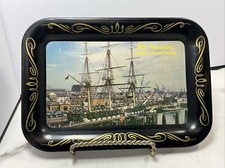 Vintage Old Mr. Boston Liquor Bottle Labels Decorative Tray — listing 2