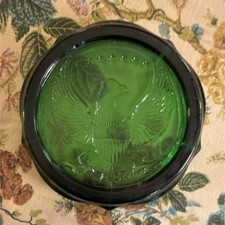Antique Pressed Glass Covered Compote / Candy Dish with Federal Eagle and Torch Motifs — listing 2