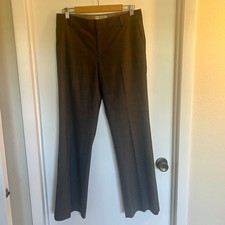 Banana Republic Martin Fit Wool Blend Trousers Brown Size 6 — listing 5