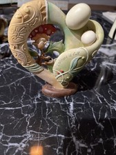Enesco 'Take Heart' Standing Heart Figurine with Cut-Out Tree Design - 'Love Never Grows Old' — listing 4