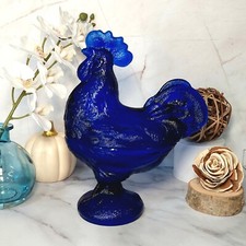 Vintage Pressed Glass Rooster on Nest Covered Candy Dish — listing 6