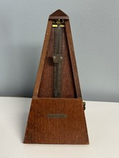Vintage Mechanical Wind-Up Metronome with Plastic Dome Cover — listing 4