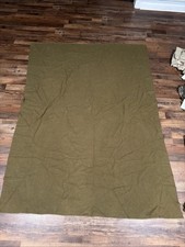 1957 military blanket 1957 US Military Wool Bed Blanket, Olive Green Shade 118, Type 1 Size 2
