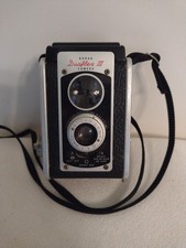 Kodak Duaflex III Pseudo-TLR Box Camera with Kodar 72mm f/8 Lens and Original Leather Field Case — listing 2