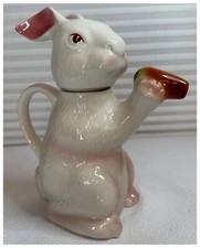 Tony Wood Studio 'Bob-Tail Rabbit' Figural Novelty Teapot — listing 4