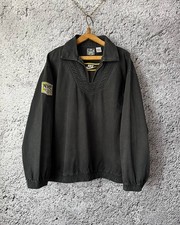 Vintage Nike Premier Hooded Nylon Windbreaker Jacket, Navy, Men's XXL — listing 4