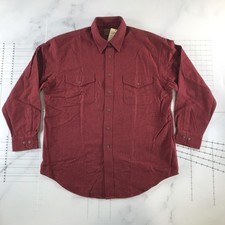 St. John's Bay Chamois Cloth Button-Down Shirt with Suede Elbow Patch Detail — listing 3