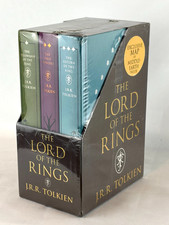 J.R.R. Tolkien The Lord of the Rings Collector's Edition, Red Leatherette with Slipcase, Houghton Mifflin, listing 2